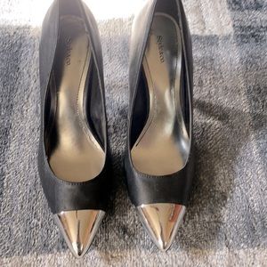 Style and Company silver tip heels